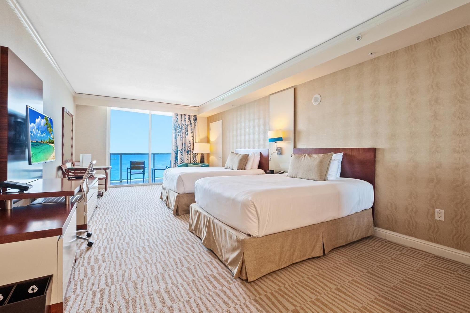 Trump International Deluxe 2 Queen Bed Ocean Front Sunny Isles Beach Exterior photo